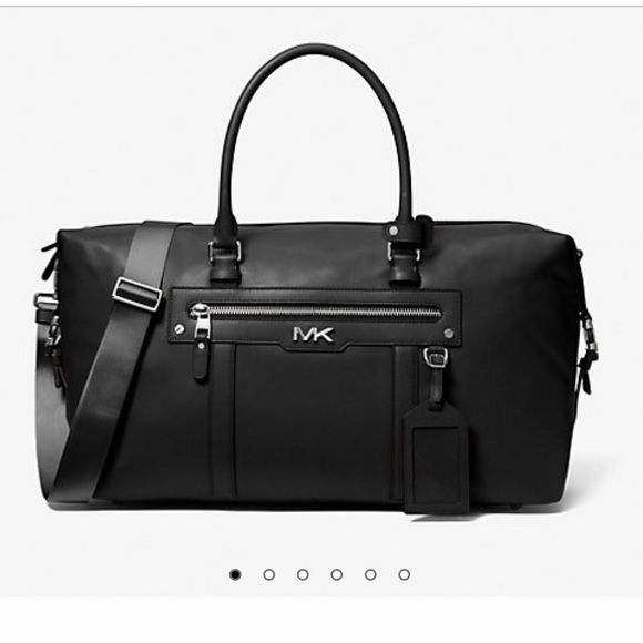 MICHAEL KORS Varick Leather Duffel Bag NWT - Picture 1 of 10